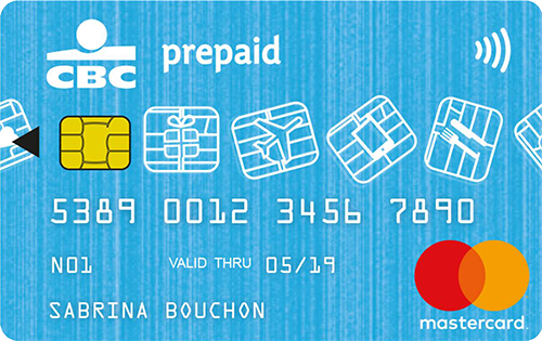 Mastercard prepaid CBC