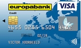 Europabank Eco | Gratis rekening met bank- en Visa-kaart